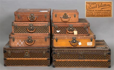 louis vuitton vintage luggage|vintage Louis Vuitton suitcases.